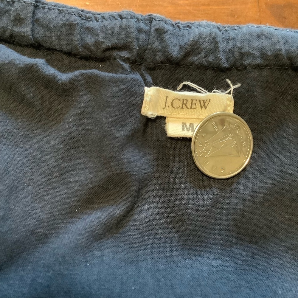 J. Crew Ruffled Dress. Size M - Picture 5 of 6